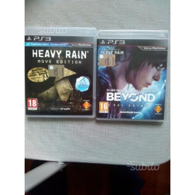 Trilogia Uncharted - Heavy Rain - Beyond per PS3