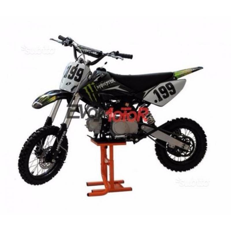 NUOVA PIT BIKE EM 125 cc  CROSS MONSTER - 2016