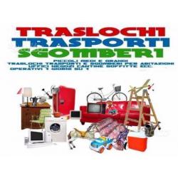 TRASPORTI & TRASLOCHI E MULTISERVIZI 24h NON STOP