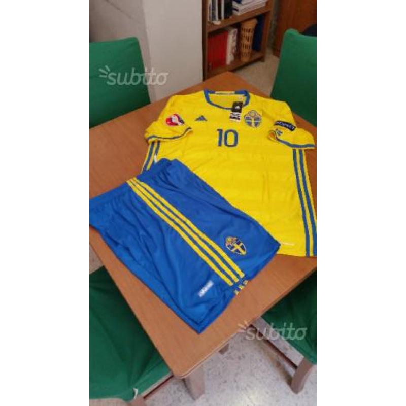 Completo calcio uomo Adidas Svezia Ibrahimovic XL