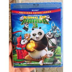 Bluray Kung Fu Panda 3 Nuovo