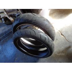 Gomme moto dunlop 160/60/17 120/70/17