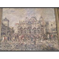 Quadro di Aldo Da Cortiana , Venezia p.zza S.Marco