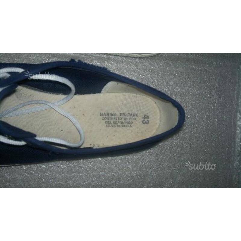 (Sped.Incl.)SCARPE DA GINNASTICA - MARINA MILITARE