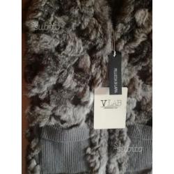 Gilet Vlab in pelliccia di Lapin