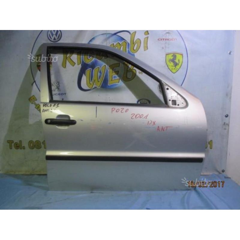 Sportello anteriore dx volkswagen polo 2001 grigio