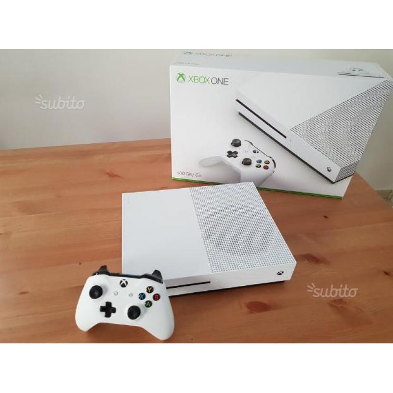 XBOX ONE S 500gb nuovissima ancora in garanzia