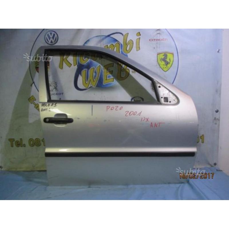 Sportello anteriore dx volkswagen polo 2001 grigio