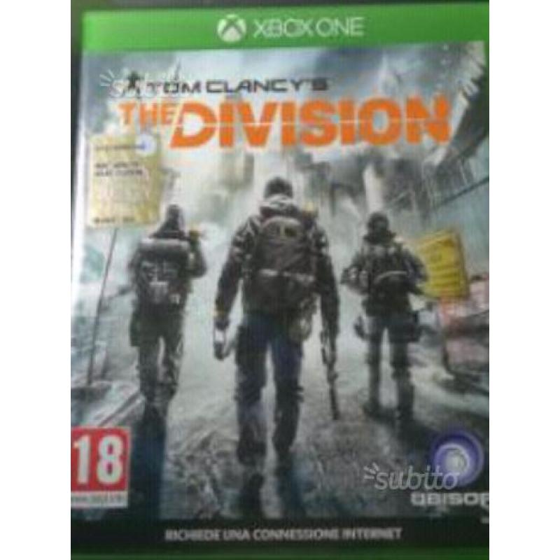 Tom clancy's THE DIVISION XBOX ONE