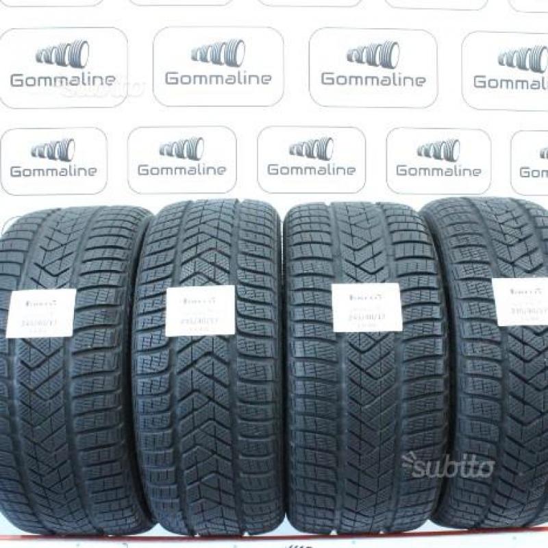 4 pneumatici termici pirelli sottozero 245 45 17