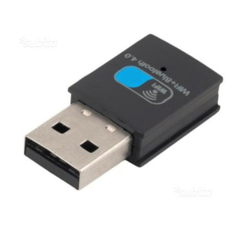 Adattatore USB Wireless 150MBps, con Bluetooth 4,0