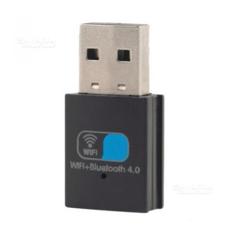 Adattatore USB Wireless 150MBps, con Bluetooth 4,0