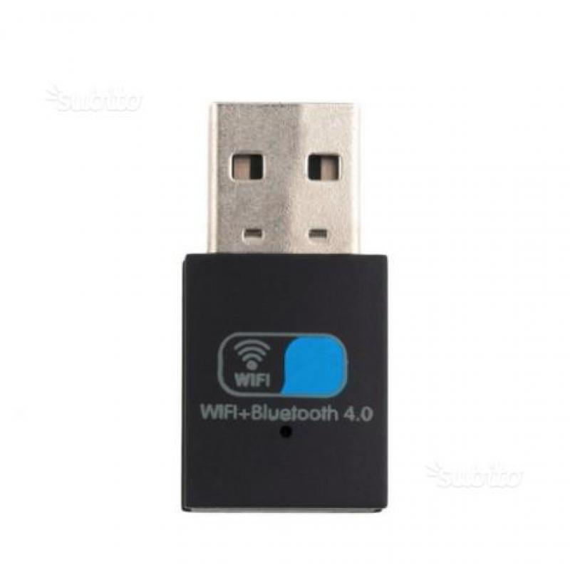 Adattatore USB Wireless 150MBps, con Bluetooth 4,0