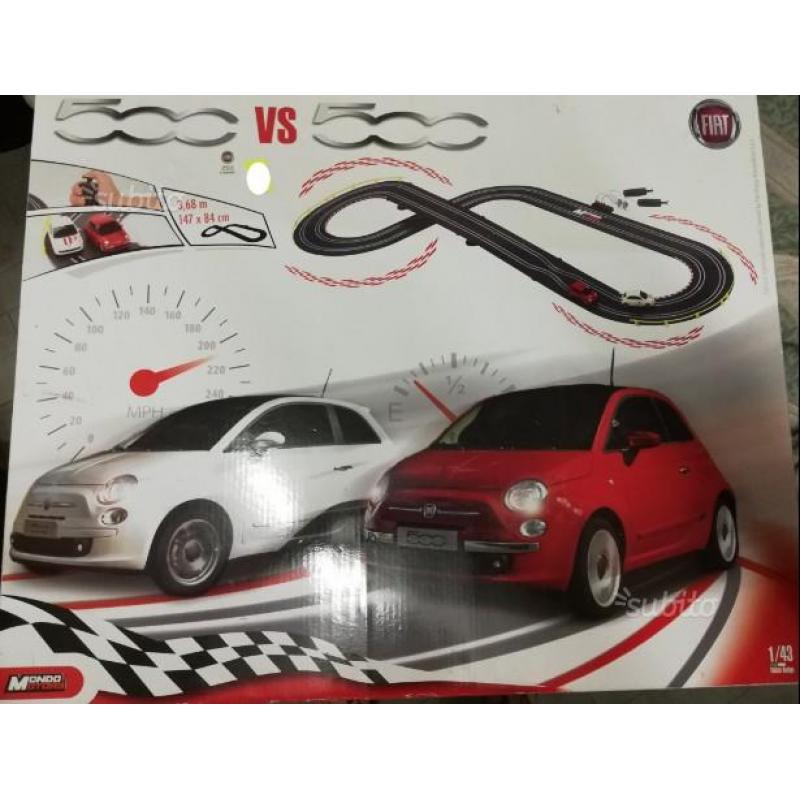 Pista FIAT 500 vs 500 mondo motors