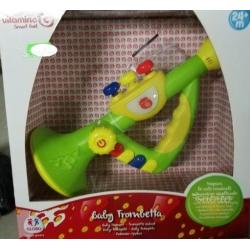 3 strumenti musicali giocattolo babytoys 0-24 mesi