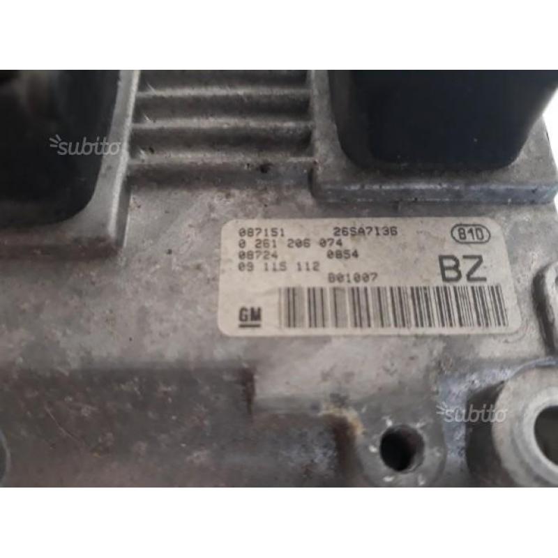 Centralina motore ecu opel corsa c 1.2 16v Z12XE