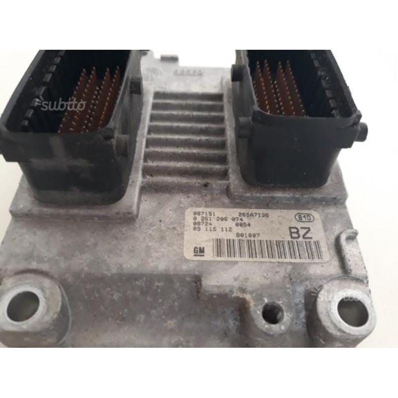 Centralina motore ecu opel corsa c 1.2 16v Z12XE