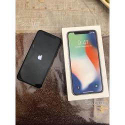 IPHONE X 256 giga white ancora in garanzia