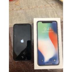 IPHONE X 256 giga white ancora in garanzia