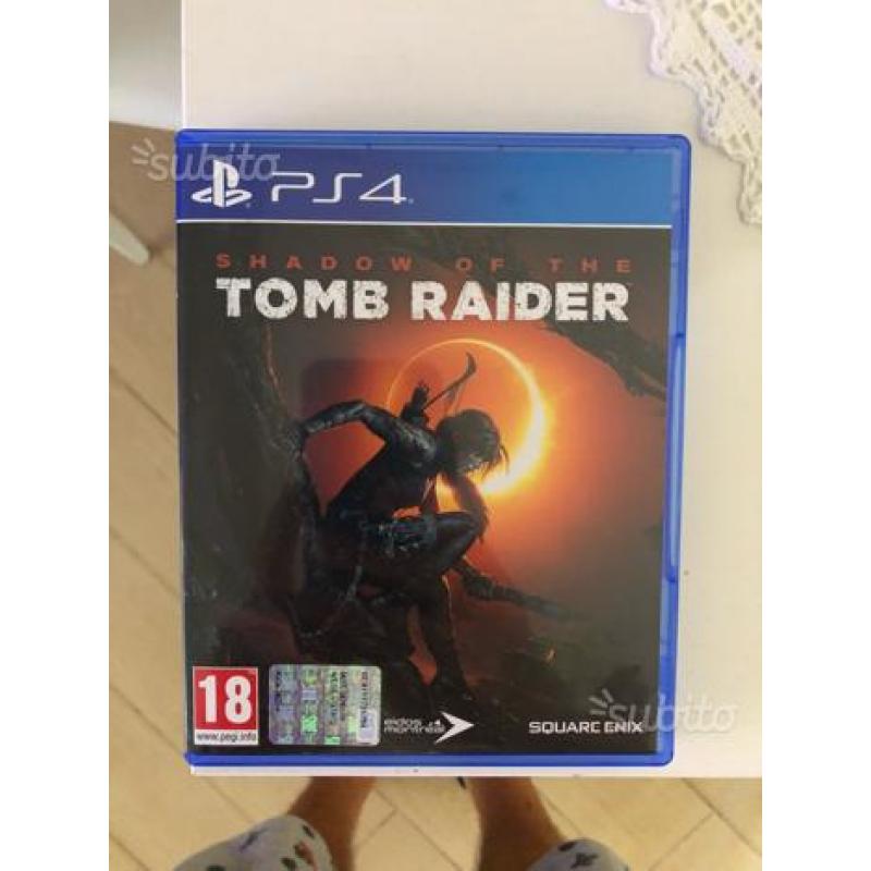 Shadow of the Tomb Raider PS4 originale