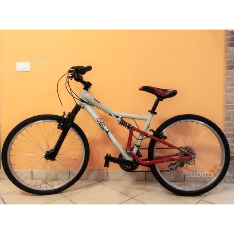 Mtb 24" rockrider full suspension 21 marce