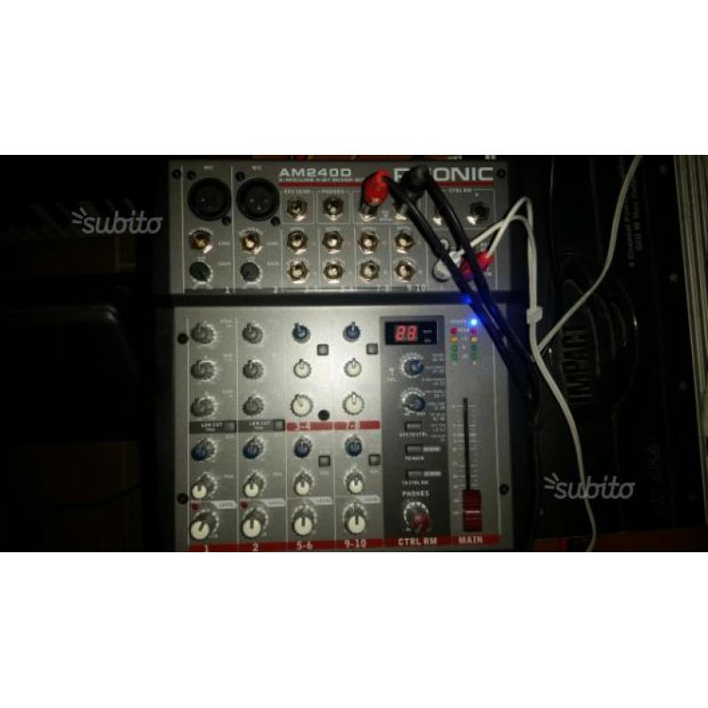 Mixer phonic AM240D